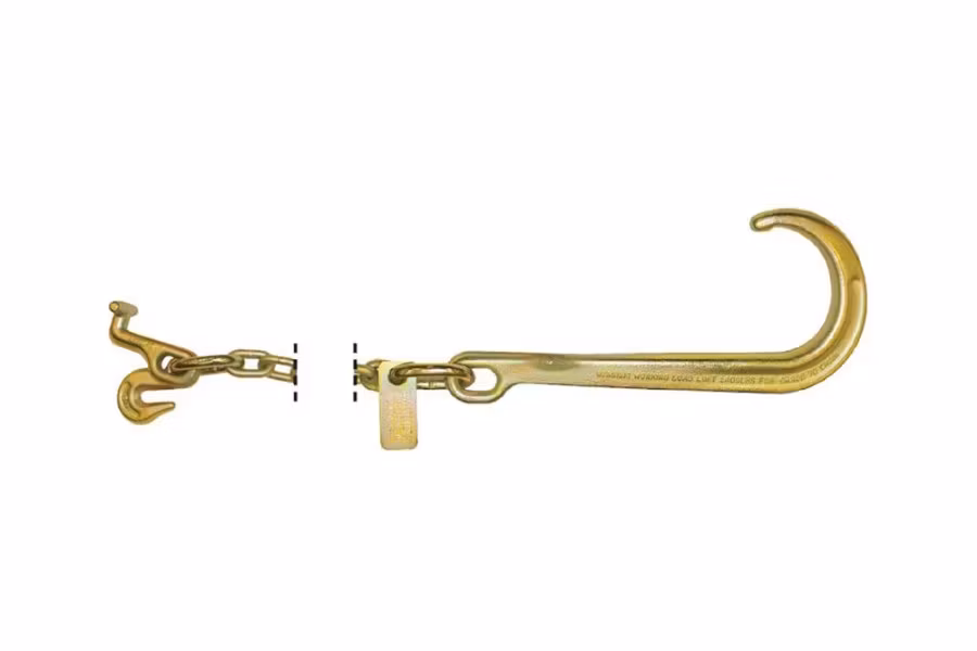 B/A Products J-Chain Assembly w/15" J-Hook, Grab Hook and T Hook