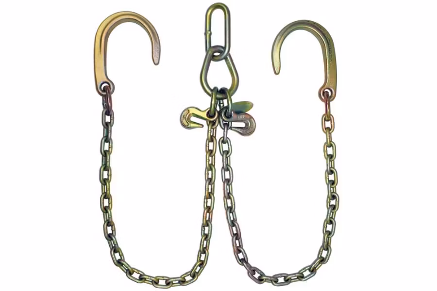 B/A Products Low Profile V-Chain Assembly with 8" J Hooks
