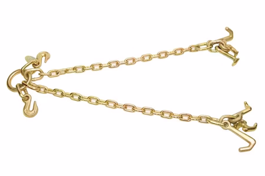 All-Grip V-Chain Assembly with Mini J / R / T Hooks