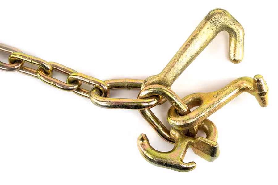 All-Grip V-Chain Assembly with Mini J / T / TJ Combo Hooks