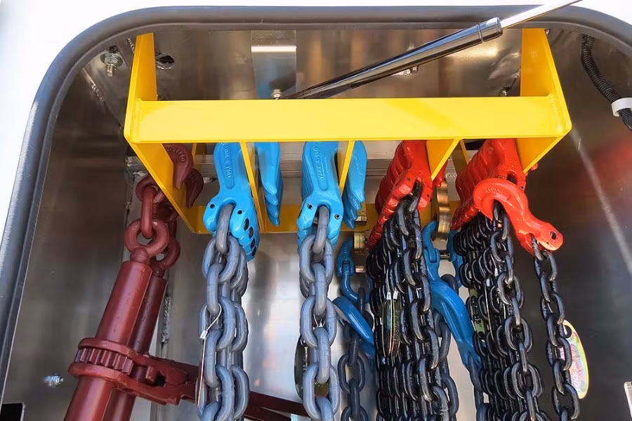 Miller Chain Storage Rack Heavy Duty Wreckers