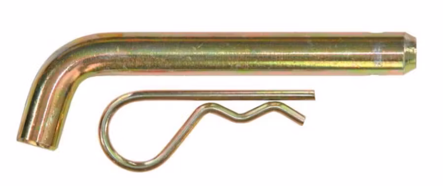 Buyers 5/8" x 3.8" Yellow Zinc Heavy Duty Hitch Pin w/Cotter Pin