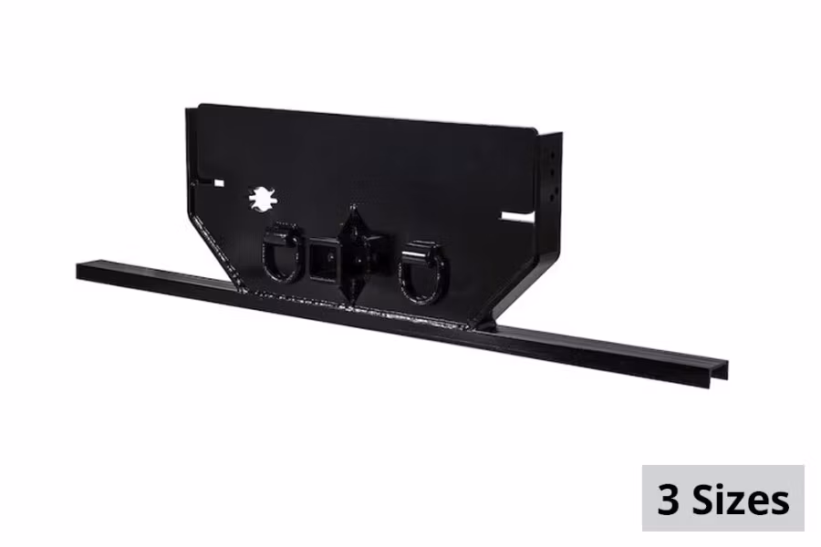 Buyers Hitch Plate 2-1/2" Receiver Tube - Bottom Channel