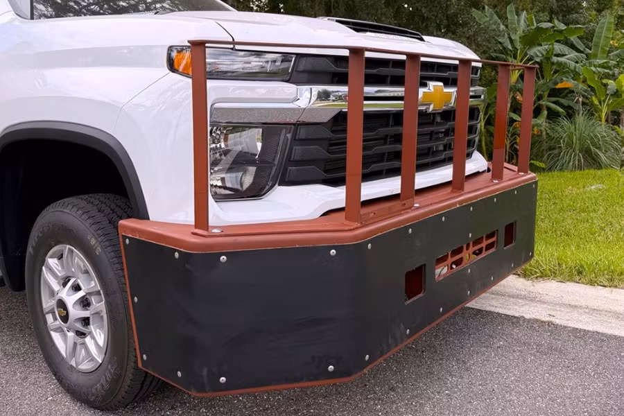 863-diversified-push-bumper-2024-newer-chevy-silverado-3500hd-2500hd-trucks-with-grille-gaurd-1.jpg Diversified Push Bumper 2024 Newer Chevy Silverado 3500HD/2500HD Trucks with Grille Gaurd