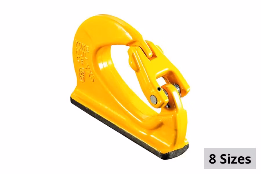 Yoke G80 Excavator Weld-On Hook - test