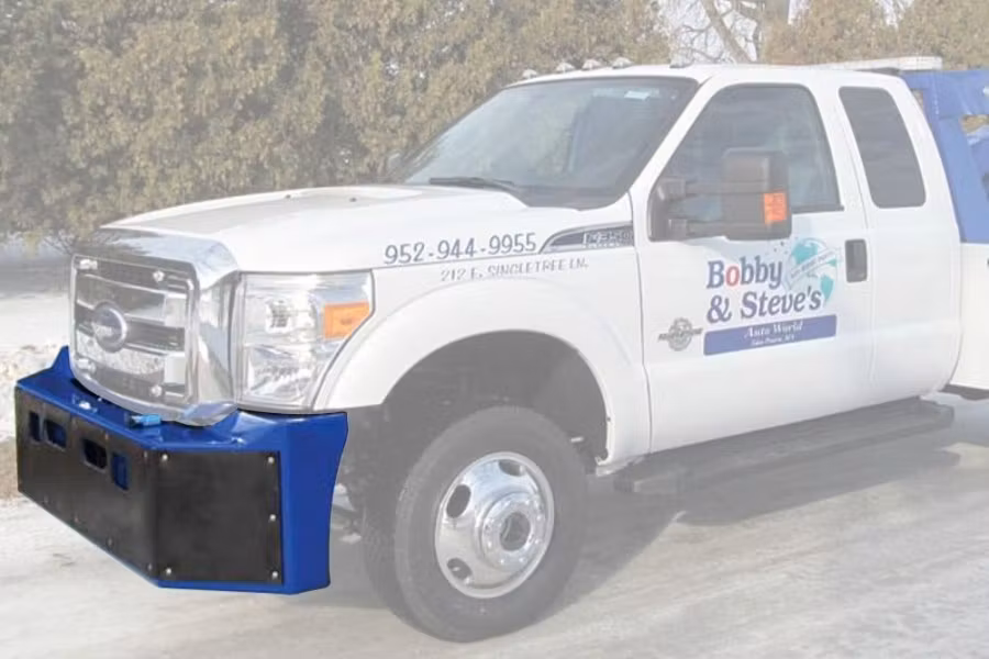 Diversified Push Bumper Ford F450/F550 SuperDuty 2005-2007 No Grille Guard
(Bi-Level All Steel Top)