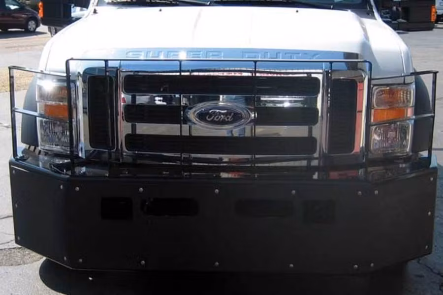 889-diversified-push-bumper-ford-f450-f550-superduty-2005-2007-with-grill-guard-bi-level-all-steel-top-1.jpg Diversified Push Bumper Ford F450/F550 SuperDuty 2005-2007 with Grill Guard (Bi-level All Steel Top)