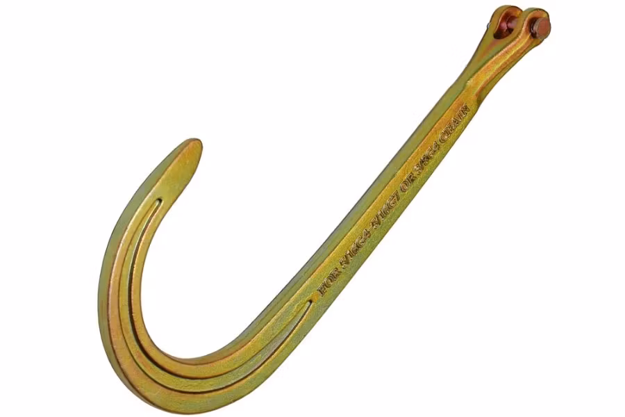 B/A Products J-Hook, 15" Grade 70, Forged Clevis