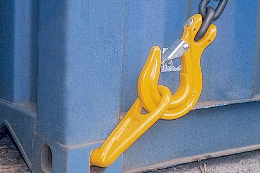 Yoke Shipping Container Hooks