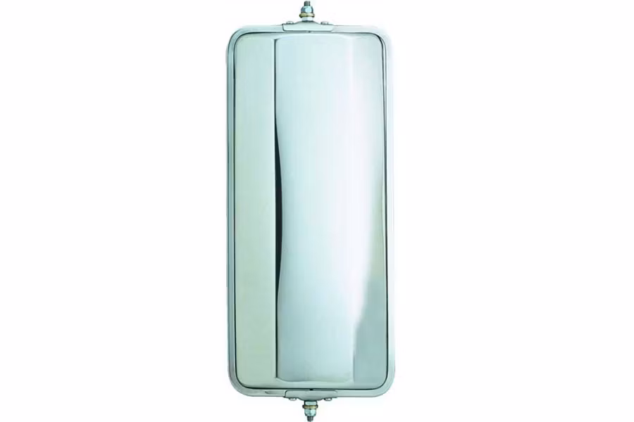 Cham-Cal OEM West Coast Mirror, Stainless Steel, 7"W x 16"H