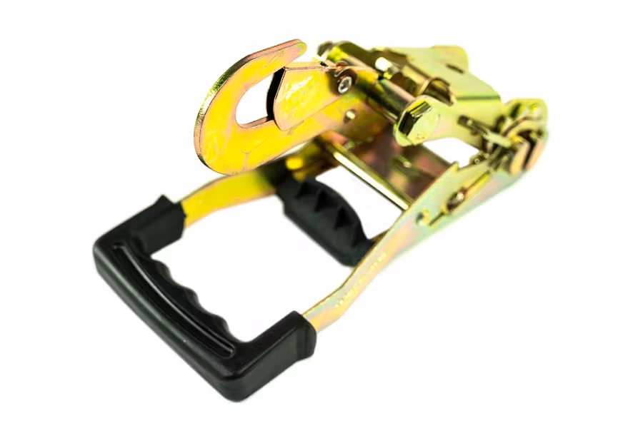 Zip's 2" Long Handled Ratchet with Rubber Comfort Grip and Snap Hook