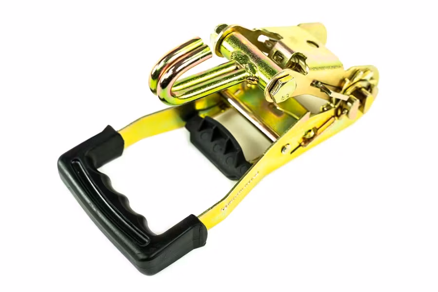 Zip's 2" Long Handled Ratchet with Rubber Comfort Grip and Double J Hook