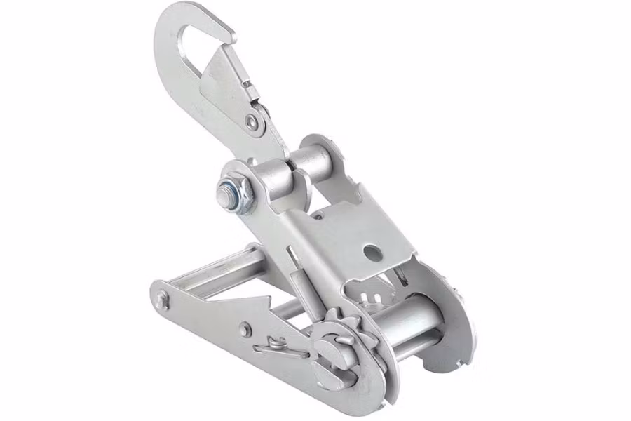 Lift-All RuStop 2"W Ratchet with Flat Snap Hook, Regular Handle
