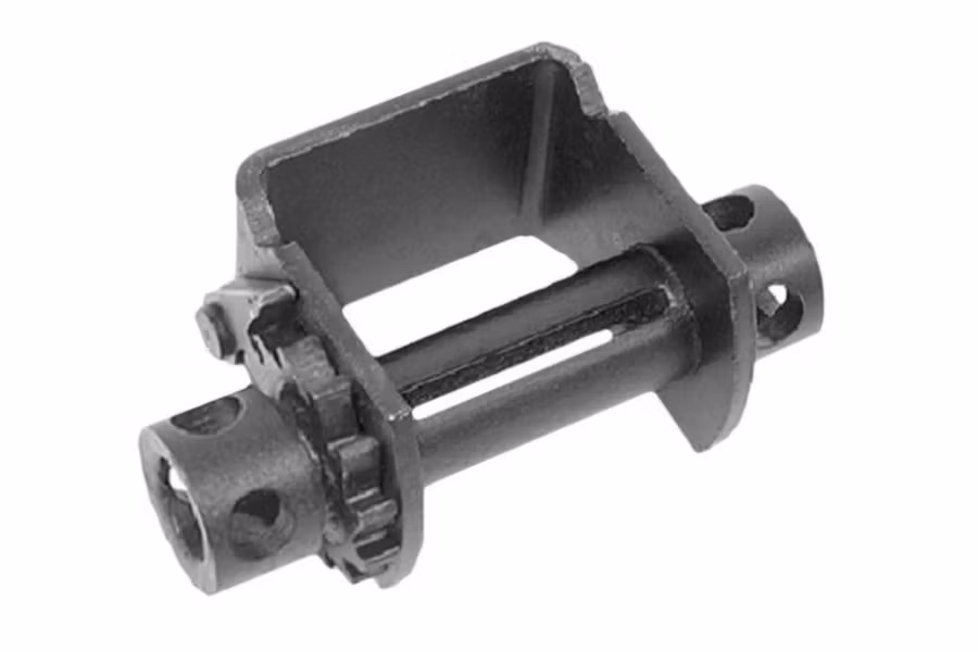 Ancra Bottom Mount Web Winch, Slider, Double Cap