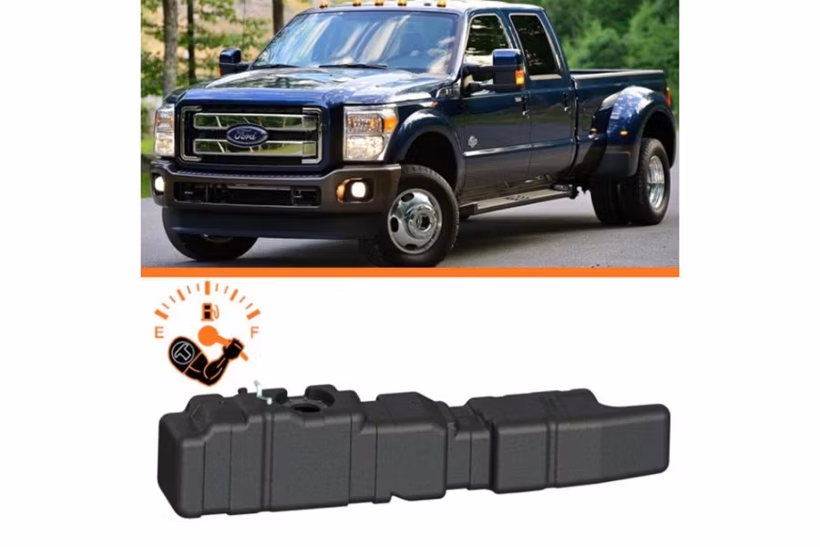 Titan Fuel Tanks 2011 to 2016 Ford Crew Cab Long Bed Power Stroke Diesel Fuel Tank